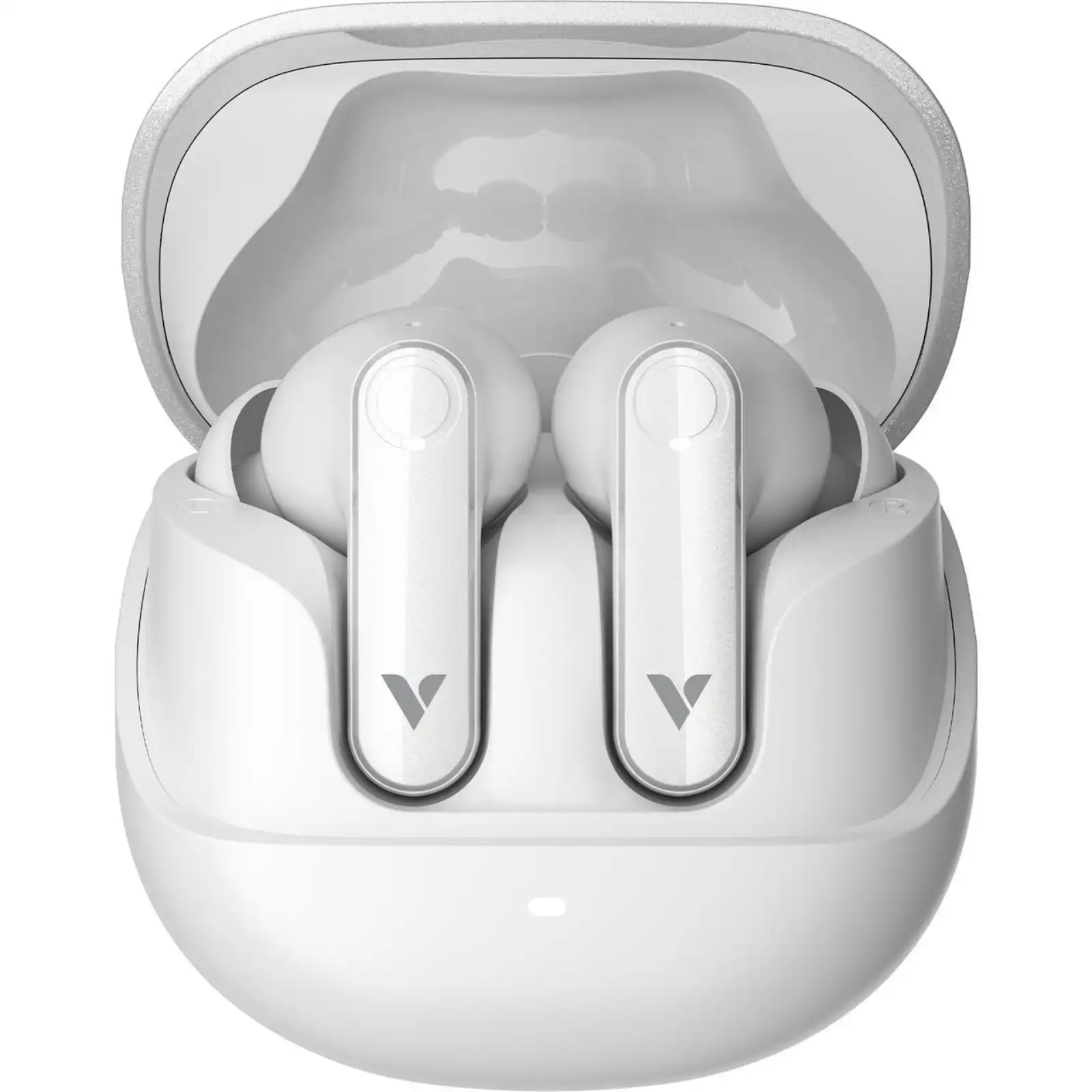 Verbatim TruSound Pro Earbuds Active Noise Cancelling + Environmental Noise Cancelling, White