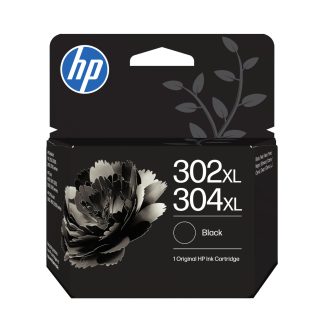 HP 302XL/304XL Original Inkjet Ink Cartridge - Black - 1 Pack