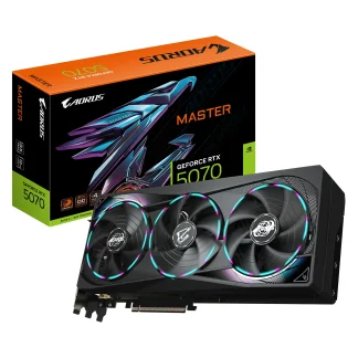 Gigabyte Aorus GeForce RTX 5070 Master 12G (12GB GDDR7/PCI Express 5.0/ MHz/28000MHz)