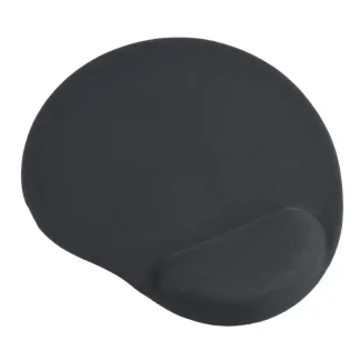 Gembird Gel Wrist Rest Mouse Pad - Black