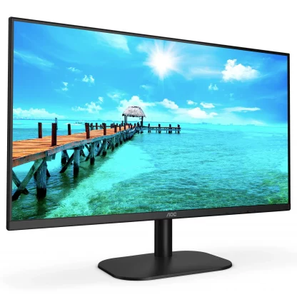 AOC 27B2AM 27' Widescreen VA LED Black Monitor (1920x1080/4ms/VGA/HDMI) - Image 4