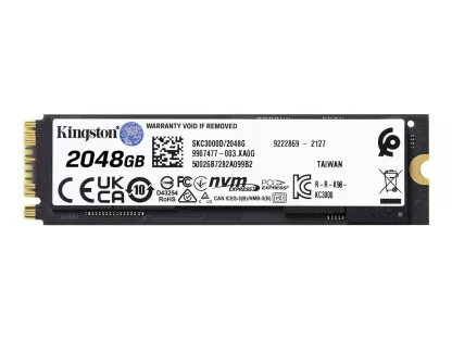 Kingston KC3000 (SKC3000D/2048G) 2TB NVME M.2 PCIe Gen4 x4 NVMe SSD, Read 7000MB/s, Write 7000MB/s - Image 4