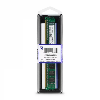 Kingston 4GB, DDR3, 1600MHz (PC3-12800), CL11, DIMM Memory, Single Rank - Image 2