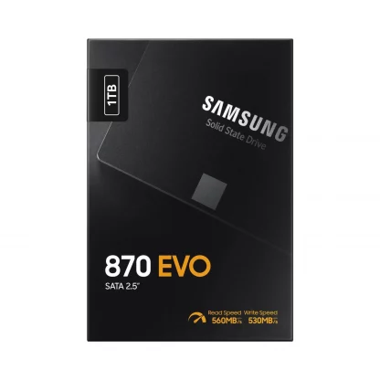 Samsung 1TB 870 EVO SSD, 2.5', SATA3, V-NAND, R/W, 560/530 MB/s, 98K/88K IOPS, 7mm - Image 9
