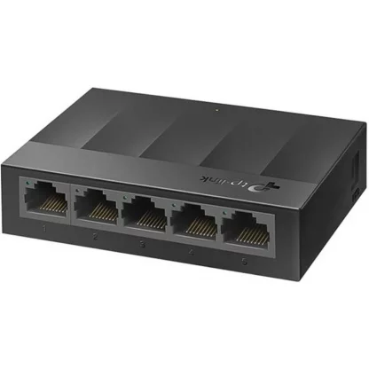 TP-LINK (LS1005G) 5-Port Gigabit Unmanaged Desktop LiteWave Switch, Green Technology, Plastic Case - Image 2