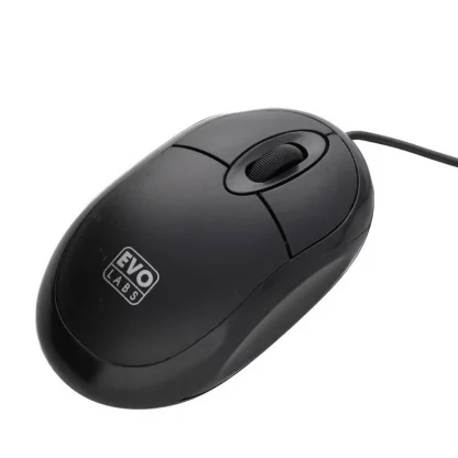 Evo Labs MO-001 USB Matte Black Mini Mouse - Image 8