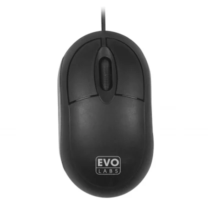 Evo Labs MO-001 USB Matte Black Mini Mouse - Image 6