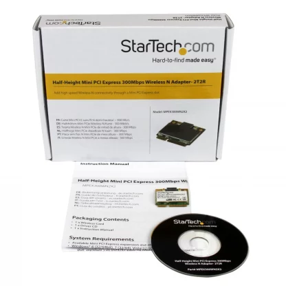 StarTech.com Mini PCI Express Wireless N Card - Image 5
