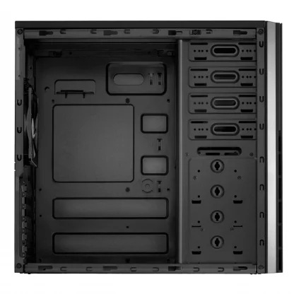 Antec - 4000 B series MIDI TOWER CASE - BLACK - Image 6