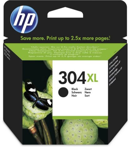 HP 304XL Original Ink Cartridge - Black - Inkjet