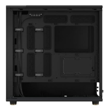 Fractal Design North XL Charcoal Black (Black Solid) Case, E-ATX, Fine Mesh Side, 3 PWM Fans, USB-C, Walnut Front - Image 10