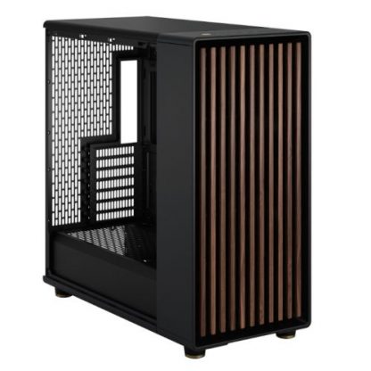 Fractal Design North XL Charcoal Black (Black Solid) Case, E-ATX, Fine Mesh Side, 3 PWM Fans, USB-C, Walnut Front - Image 11