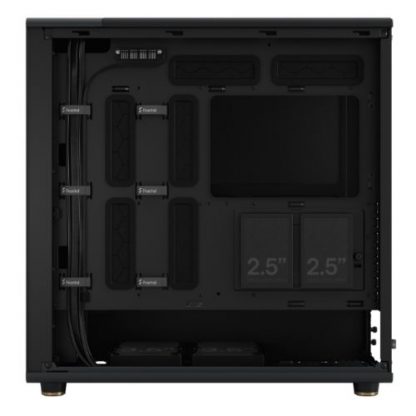 Fractal Design North XL Charcoal Black (Black Solid) Case, E-ATX, Fine Mesh Side, 3 PWM Fans, USB-C, Walnut Front - Image 13