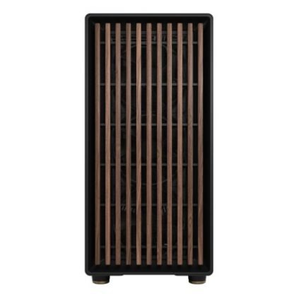 Fractal Design North XL Charcoal Black (Black Solid) Case, E-ATX, Fine Mesh Side, 3 PWM Fans, USB-C, Walnut Front - Image 5