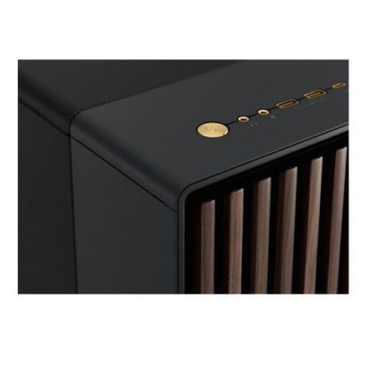 Fractal Design North XL Charcoal Black (Black Solid) Case, E-ATX, Fine Mesh Side, 3 PWM Fans, USB-C, Walnut Front - Image 7