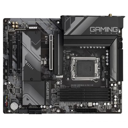 Gigabyte B650 GAMING X AX V2AMD Socket AM5, 1x PCIe 4.0 x16, 2x PCIe 3.0 x1, 2x M.2 2280, WiFi 6E, Realtek 2.5GbE LAN, HDMI/DisplayPort - Image 3