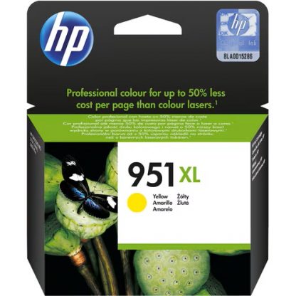 HP INK CARTRIDGE 951XL YELLOW OFFICEJET