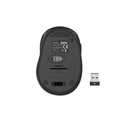 Hama MW-400 V2 6-Button Wireless Mouse - Red - Image 2