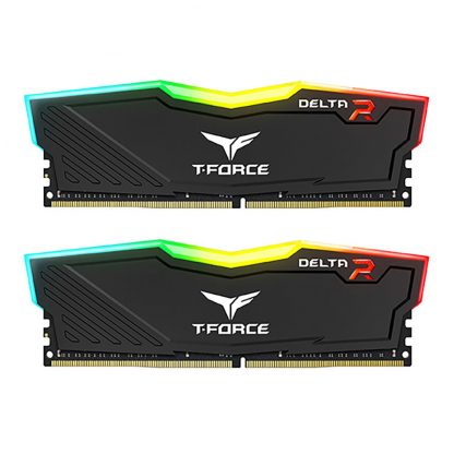 Team T-Force Delta RGB 16GB Kit (2 x 8GB), DDR4, 3200MHz (PC4-25600), CL16, XMP 2.0, DIMM Memory, Black - Image 3