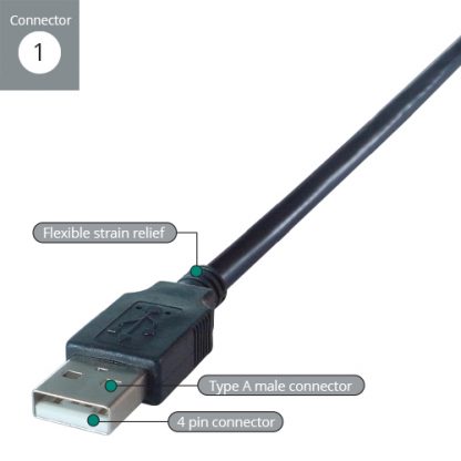 USB (printer) Cable A > B - Image 4