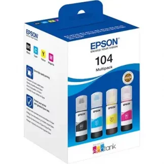 Epson 104 Original Ink Bottles - Multipack