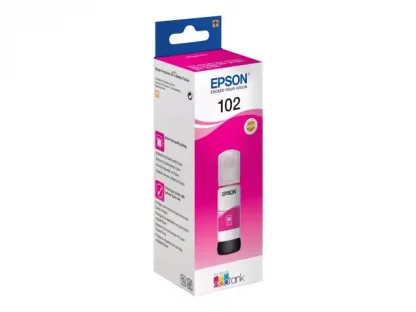 Epson Ink Cartridges, 102, 102 4 colour ink bottles, Ink Bottle, 1 x 70.0 ml Magenta