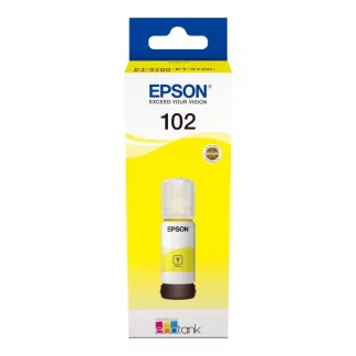 Epson Ink Cartridges, 102, 102 4 colour ink bottles, Ink Bottle, 1 x 70.0 ml Yellow
