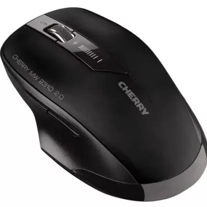 CHERRY MW 2310 2.0 Mouse - Radio Frequency - USB - Optical - 6 Button(s) - Black - 1 Pack - Wireless - 2.40 GHz - 2400 dpi - Scroll Wheel - Symmetrical - Image 3