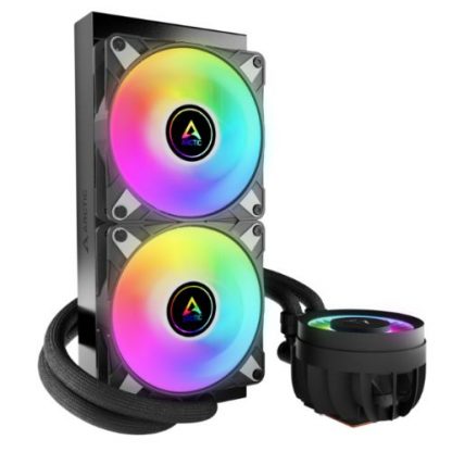 Arctic Liquid Freezer III A-RGB 240mm Liquid CPU Cooler, P12 PWM PST ARGB Fans & ARGB PWM Controlled Pump, Black - Image 3