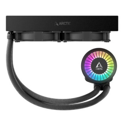 Arctic Liquid Freezer III A-RGB 240mm Liquid CPU Cooler, P12 PWM PST ARGB Fans & ARGB PWM Controlled Pump, Black - Image 4