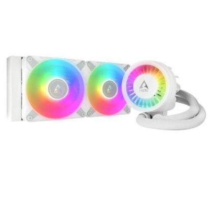 Arctic Liquid Freezer III A-RGB 240mm Liquid CPU Cooler, P12 PWM PST ARGB Fans & ARGB PWM Controlled Pump, White - Image 3