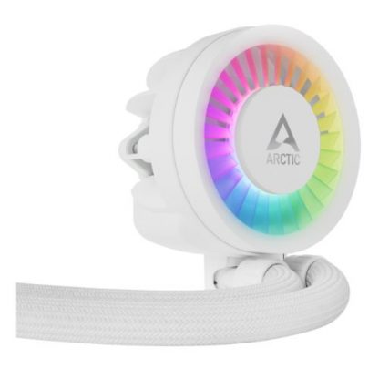Arctic Liquid Freezer III A-RGB 240mm Liquid CPU Cooler, P12 PWM PST ARGB Fans & ARGB PWM Controlled Pump, White - Image 6