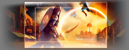 AOC Q27G4XF 27" Widescreen IPS WLED Black Monitor (QHD 2560x1440 @ 180Hz /0.5ms/2xHDMI/DisplayPort) - Image 11