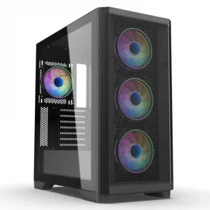 Vida Aquilon Black ARGB Gaming Case