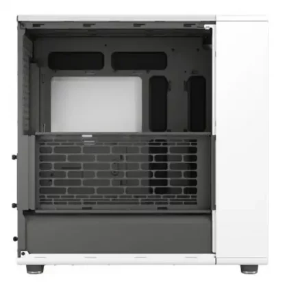 Fractal Design North XL Chalk White (White Solid) Case, E-ATX, Fine Mesh Side, 3 PWM Fans, USB-C, Oak Front - Image 11