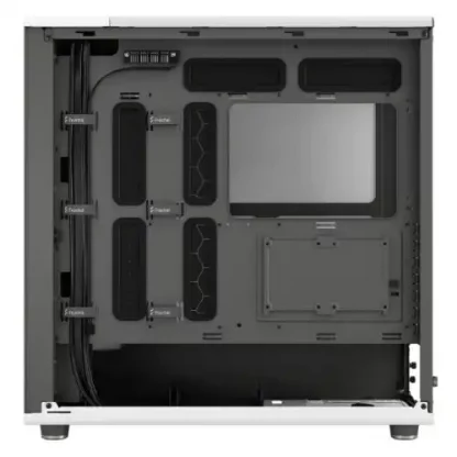 Fractal Design North XL Chalk White (White Solid) Case, E-ATX, Fine Mesh Side, 3 PWM Fans, USB-C, Oak Front - Image 13