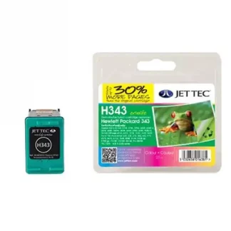 Jet Tec HP Compatible HP343/C8766EE (3x7ml) Remanufactured Colour Inkjet Cartridge