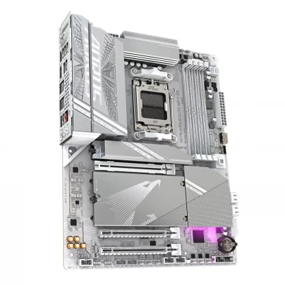 Gigabyte X870 AORUS ELITE WIFI7 ICE AMD AM5 Socket Motherboard, ATX, 4x DDR5 Slots, 4x M.2 Sockets, 3x USB-C Port, Fitted I/O Shield, 2.5GbE LAN, Wi-Fi 7, 2x HDMI Port / 2x USB-C (USB4) - Image 4