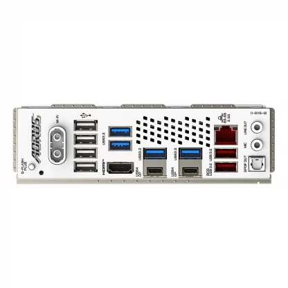 Gigabyte X870 AORUS ELITE WIFI7 ICE AMD AM5 Socket Motherboard, ATX, 4x DDR5 Slots, 4x M.2 Sockets, 3x USB-C Port, Fitted I/O Shield, 2.5GbE LAN, Wi-Fi 7, 2x HDMI Port / 2x USB-C (USB4) - Image 6