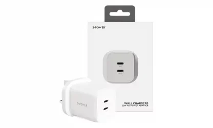 2-Power Wall Charger PD 65W GaN 2 x USB-C - 5V @ 3.0A (15W), 20V @ 3.25A (65W), 15V @ 3.0A (45W), 9V @ 3.0A (27W), 12V @ 3.0A (36W) - Image 4