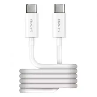 USB 3.1 Type C Charging & Data Transfer Cable 20V 5A 100W White 1m