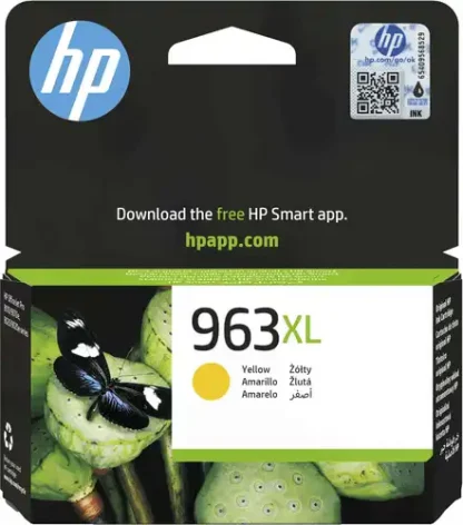 HP 963XL Ink Cartridge - Yellow - Inkjet