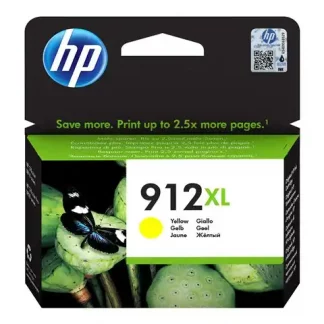 HP INC HP 912XL Original Ink Cartridge - Yellow - Inkjet - High Yield - 825 Pages