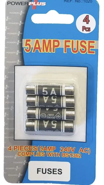 5 Amp fuse (4 pack)