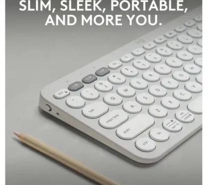 Logitech Pebble Keys 2 K380s. Keyboard form factor: Mini. Keyboard style: Straight. Device interface: RF Wireless + Bluetooth - Image 4
