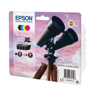 Epson 502XL Multipackn4-pack, XL, black, yellow, cyan, magentanoriginal, blister, ink cartridge for Expression Home XP-5100, XP-5105; WorkForce WF-2860, WF-2860DWF, WF-2865DWF