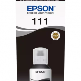 Epson EcoTank 111 Ink Refill Kit - Black - Inkjet - 6000 Pages - Extra High YieldnEpson EcoTank Printers:nET-M2140nET-M1100