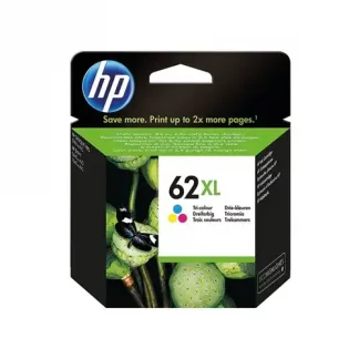 HP 62XL Original Ink Cartridge - Tri-colour - Inkjet