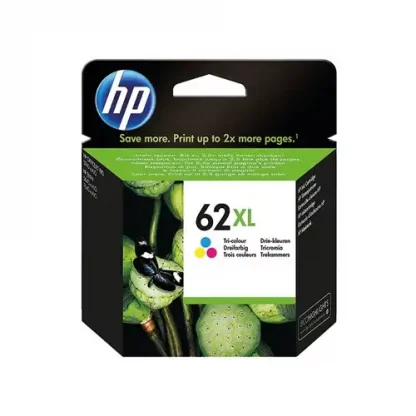 HP 62XL Original Ink Cartridge - Tri-colour - Inkjet