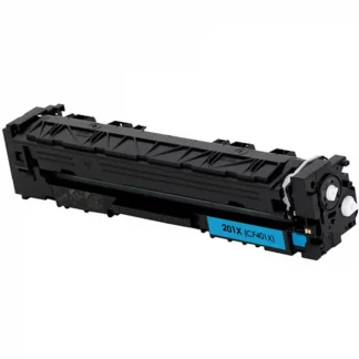 Compatible HP 201X (CF401X) High Yield Cyan Laser Toner Cartridge